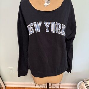 New York Black Sweatshirt